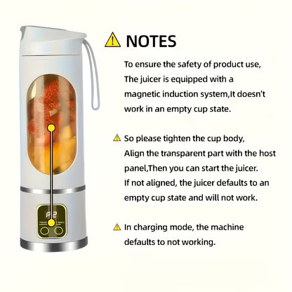 Wireless Personal Blender Tumbler