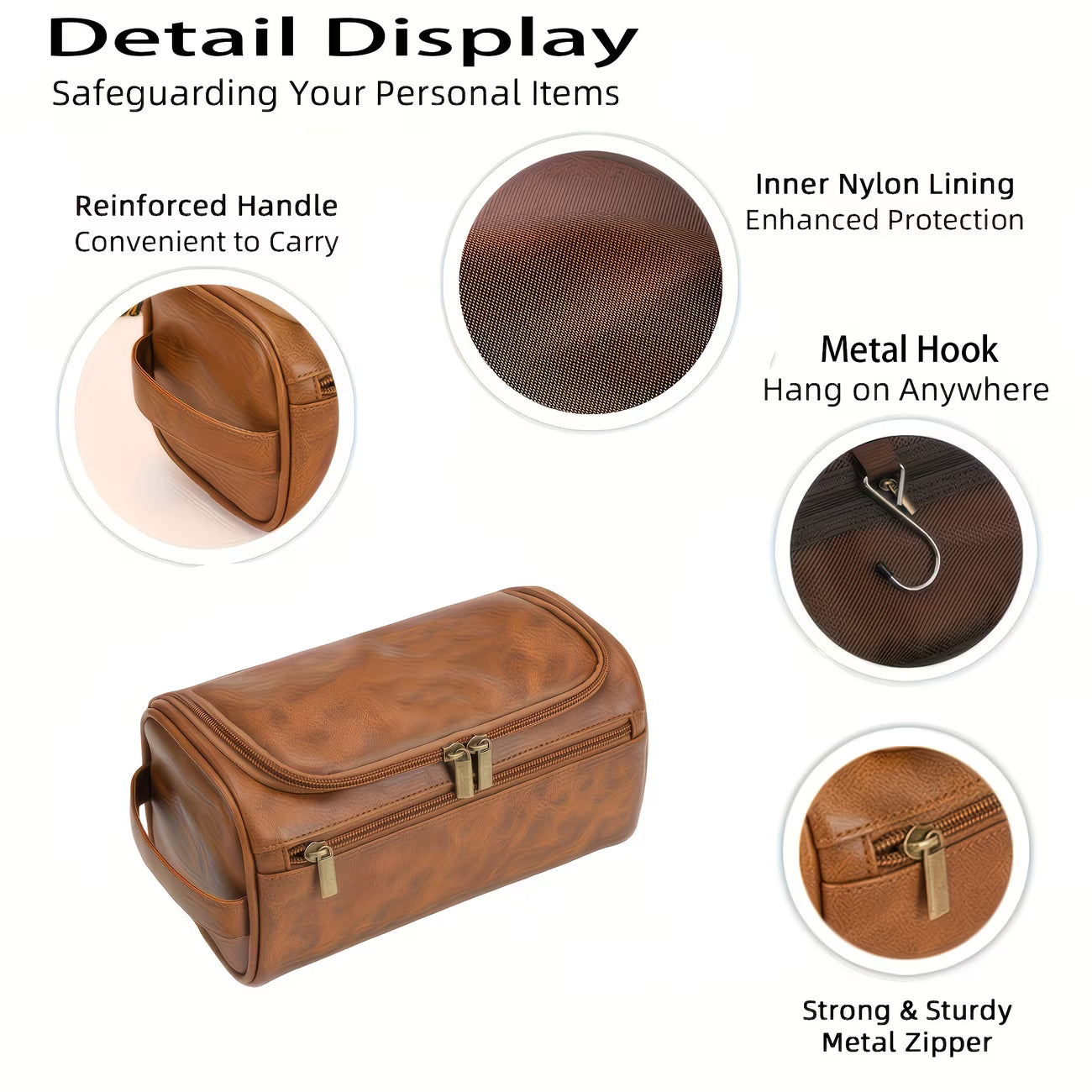Men's Luxury Travel Toiletry Bag