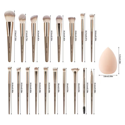 The Complete Makeup Brush Collection